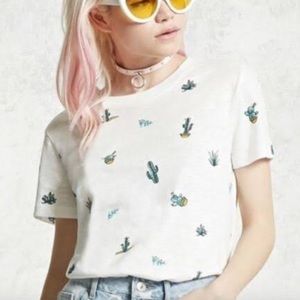 Cute CACTI shirt Forever 21.